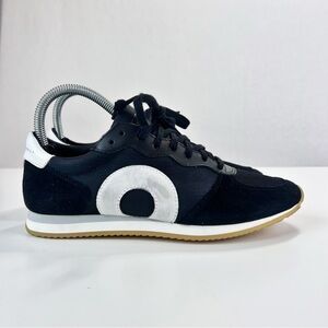 Oliver Cabell Runner Sneakers in Daybreak Size 38 Black and White Distressed